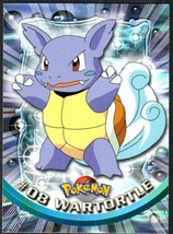 Wartortle #08 Topps Series Black Label 1 TV Animation Edition Pokémon 1999 - £3.17 GBP