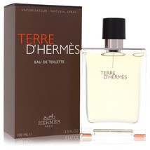 Terre D&#39;hermes Cologne By Hermes Eau De Toilette Spray 3.4 oz - £56.29 GBP