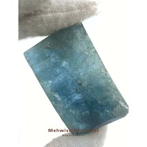 Natural Aquamarine Rough Gemstone - 191.50 carats - Blue Color - Mines i... - £51.15 GBP