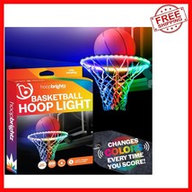 Nighttime Basketball Adventure - LED Hoop Light with 12 Patterns &amp; Remote! - $942.67 MXN