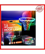 Nighttime Basketball Adventure - LED Hoop Light with 12 Patterns &amp; Remote! - $935.95 MXN