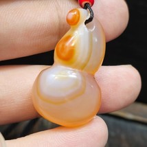 Unique Tibetan Himalayan Orange eyes Agate Amulet Bead #20 - €51,95 EUR