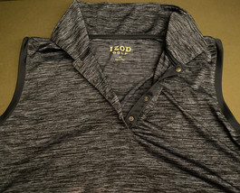 IZOD Women&#39;s Golf Shirt, XL Dark Blue Sleeveless - New No Tags - $16.95