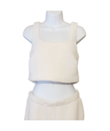Gilly Hicks 2 Pc Fuzzy Tank Top with matching Drawstring Pants w/pockets... - $24.75