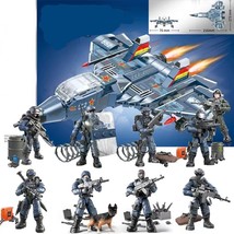 Assembling Joint Movable Soldier Puzzle Military Model Building Blocks S... - £33.22 GBP+