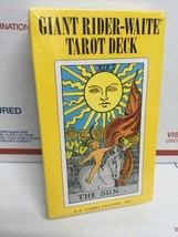 Giant RIDER-WAITE Tarot Tarot Deck Fortune Telling Oracle Cards Us Games Sealed - £19.15 GBP