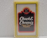 Vintage Chuck E Cheese’s Pizza Time Theatre Sealed Playing Cards In Case... - £27.11 GBP