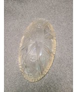 Antique EAPG Higbee Oval Relish Dish With Thistle Pannel Pattern ~1915 EUC - £14.87 GBP