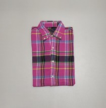 Polo Ralph Lauren Flannel Check Long Sleeve Button Down Cotton Shirt FTP... - $75.74