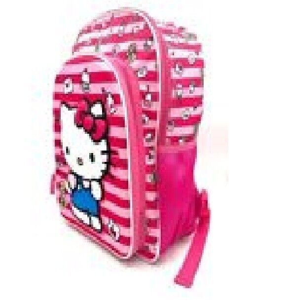 Hello Kitty 16" Backpack with Molded Front Pocket and Printed Straps - $20.71