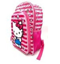 Hello Kitty 16&quot; Backpack with Molded Front Pocket and Printed Straps - £16.50 GBP