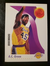 1990-1991 Skybox A C Green NBA Basketball Card #136 Los Angeles Lakers - £1.31 GBP