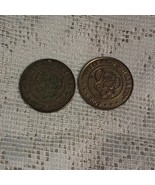 Lot of 2 Chuck E Cheese 2009,2010 Tokens Where Kids Can Be A Kid Game Coins - $9.63 CAD