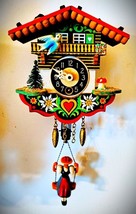 Bouncing Girl Novelty Clock, Cuckoo Clock Shop Item - $37.61