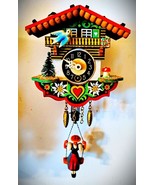 Bouncing Girl Novelty Clock, Cuckoo Clock Shop Item - $37.61