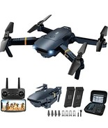 Drones with Camera for Adults Kids,Foldable RC Quadcopter, Helicopter To... - £68.43 GBP