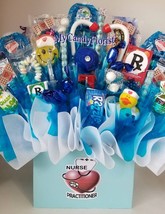 MEDICAL Candy Bouquet Extra LG - Dr, Nurse,Tech, Staff - Personalized - £62.92 GBP