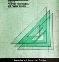 1968 Advanced Plan Reading Related Drawing Apprentice Journeyman Trainin... - $79.99