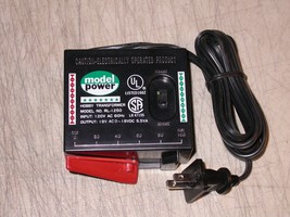 Model Power Hobby Transformer RL-1250 Model Train Power Supply Cord DC Works - £15.77 GBP