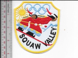 Vintage Skiing California Squaw Valley Ski Resort 1960 Olympic Patch - £7.96 GBP