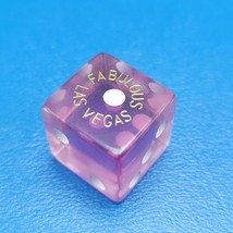Fabulous Las Vegas Translucent Purple Die 6 Sided Replacement Game Piece - £3.55 GBP