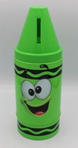 Crayola - Crayon Storage Tin With Sharpener At The Bottom - Green - £6.43 GBP