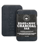 Gibs Beard &amp; Body Charcoal Bar of Soap, 6 Oz. - £12.64 GBP