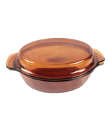 Anchor Hocking 1.5 Quart Oval Covered Baking Dish USA Excellent Condition - $355.23 MXN