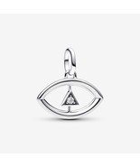 2024 Me Collection 925 Silver ME Evil Eye Medallion Charm 793372C01 - $17.15 CAD