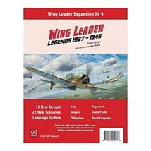 GMT Games Wing Leader Expansion Nr 4 Legends 1937-1945 by Lee Brimmicomb... - $32.00