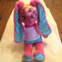 Easter Build A Bear bunny rabbit Honey Girls floppy ears 20in pink plush - £11.56 GBP