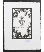 Emilio Pucci Imprimé Par Fairchild Paris Ap - $181.46