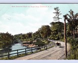 West Claremont Road and Sugar River Claremont NH 1912 DB Postcard Q1 - $2.92
