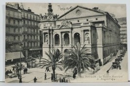 France TOULON Le Theatre Municipal A. Bougault 1905 Postcard L14 - £7.04 GBP