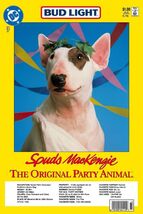Spuds Spud Mackenzie Bud Budweiser Beer Poster Print on Metal Sign 12x8in H - €21,35 EUR