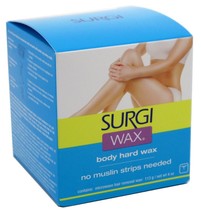 Surgi Wax Body Hard Wax 4 Ounce Jar (No Strips Needed) (118ml) (2 Pack) - $29.99