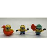 Despicable Me Minions Rise of Gru Lot of 3 McDonald&#39;s Toys #20, 24 &amp; 46 - £10.09 GBP