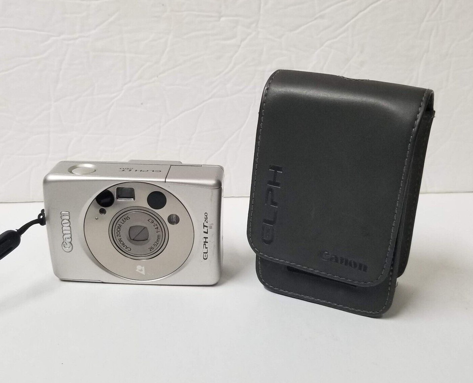 Primary image for Canon Elph Lt 260 Strap and Case Zoom Self Timer Flash APS Film Camera