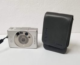 Canon Elph Lt 260 Strap and Case Zoom Self Timer Flash APS Film Camera - $9.00