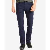 NWT Mens Size 40 40x32 Levi&#39;s Dark Blue Wash 511 Slim Fit Five-Pocket Jeans NEW - £19.19 GBP