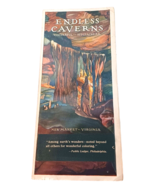 1927 Endless Caverns New Market Virginia Advertising Travel Brochure &amp; Map - $208.19 MXN