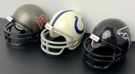 Lot of 6 NFL Mini Pocket Size Football Helmet No Doubles Riddell South - £10.27 GBP