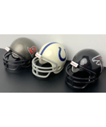 Lot of 6 NFL Mini Pocket Size Football Helmet No Doubles Riddell South - £10.19 GBP