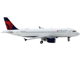 Airbus A320 Commercial Aircraft Delta Air Lines White w Red Blue Tail 1/400 Diec - £42.84 GBP