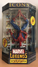 Marvel Legends Icons Spiderman Figure w/comic Book * NEW SEALED * - £94.80 GBP