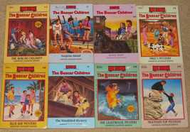 Lot of 8 Boxcar Children Books by Gertrude Chandler Walker #1-2, 4-9 - £8.93 GBP