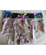 Pink by Victoria&#39;s Secret Panty NO SHOW LACE TRIM HIPSTER Size XXL Doubl... - $18.52