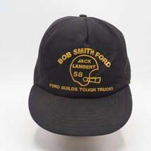 Jack Lambert Pittsburgh Steelers Adjustable Snapback Trucker Hat tthc - £51.00 GBP
