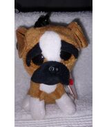 Ty Beanie Boos Brutus the Boxer Puppy Dog 4" Clip-on NWT - $8.79