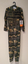 Hyde And Eek Kids Large 12-14 Army Soldier Halloween Costume w/ Helmet &amp;... - $14.99